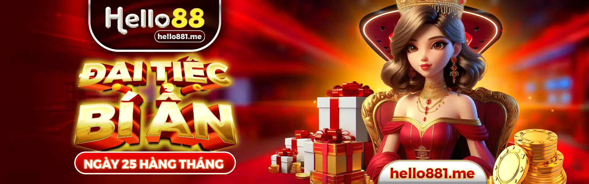 Hello88 đại tiệc bí ẩn hàng tháng