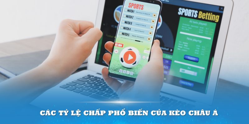 Tìm hiểu các tỷ lệ chấp phổ biến của kèo châu Á